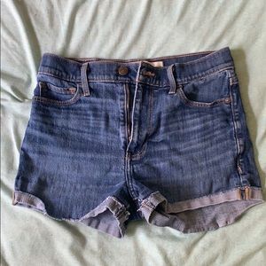Abercrombie Dark Wash Jean Shorts Size 2